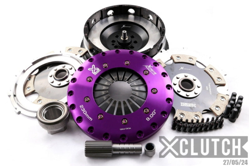 XClutch 07-10 BMW 335i Base 3.0L 9in Twin Solid Ceramic Clutch Kit (8 Bolt/PB in Input Shaft) - XKBM23595-2E