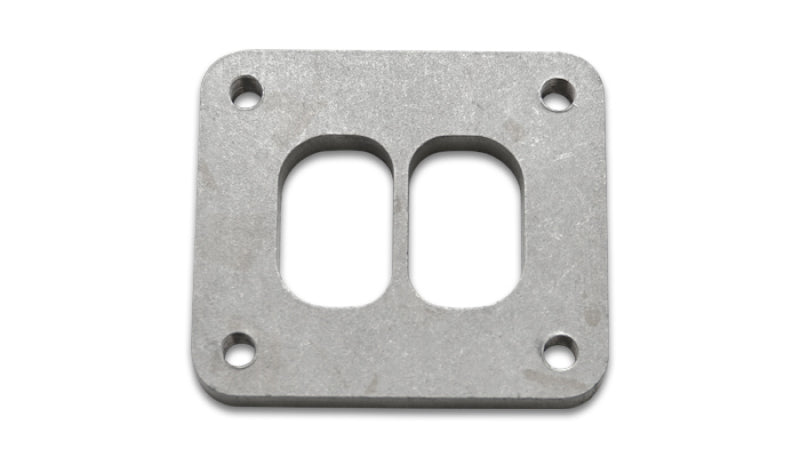 Vibrant Divided Turbo Inlet Flange for Borg Warner S-Series Divided T4 - 304 Stainless Steel - 19863