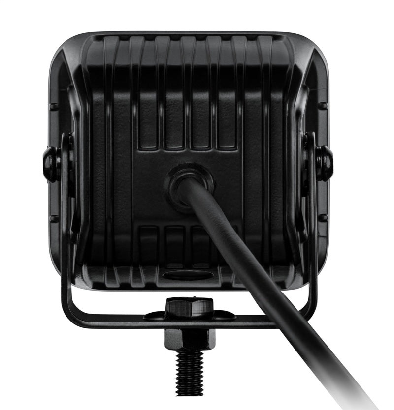 Hella Universal Black Magic 3.2in L.E.D. Cube Kit - Flood Beam - 358176811