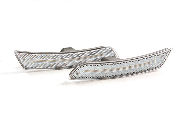 Diode Dynamics 14-19 Cadillac ATS/CTS Cadillac ATS LED Sidemarkers (Pair) Clear - DD5064 for 2014-2019 Cadillac CTS - front v