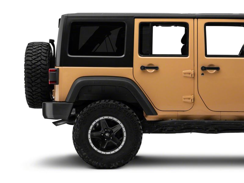 Raxiom 07-18 Jeep Wrangler JK Axial Series JL Style LED Tail Lights- BlkHousing- Red Lens - J164242