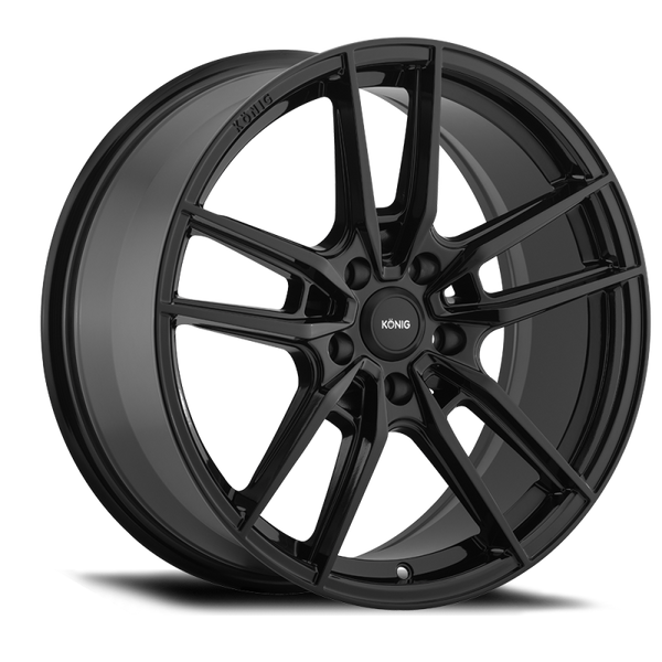 Konig Myth 17x8 5x112 ET43 Gloss Black - MY87512435 by Konig