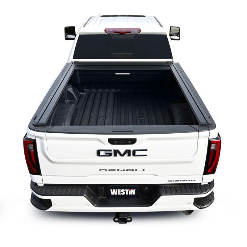 Westin 20-26 GM Silverado/Sierra 2500/3500 6.5ft Bed Electric Retractable Tonneau Cover - Black - 19-53995