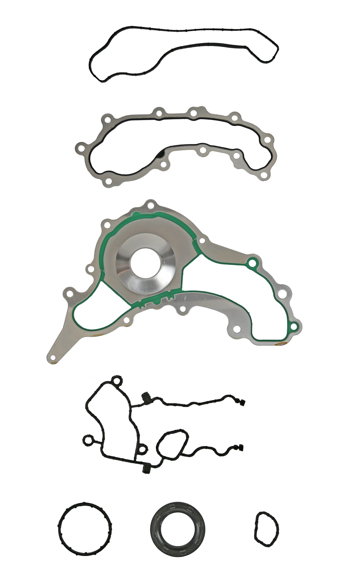 Fel-Pro Jeep Wrangler TCS 46162-1 Engine Timing Cover Gasket Set - TCS461621 for 2012-2018 Jeep Wrangler - front view