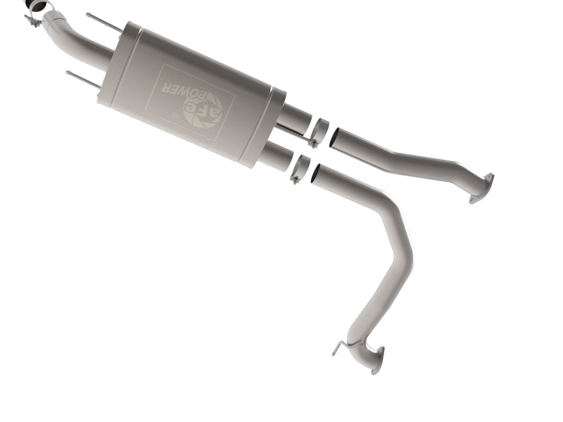 aFe Vulcan Series 3in Stainless Steel Cat-Back Exhaust w/ Black Tip Nissan Armada 25-26 V6-3.5L (tt) - 49-36143-B