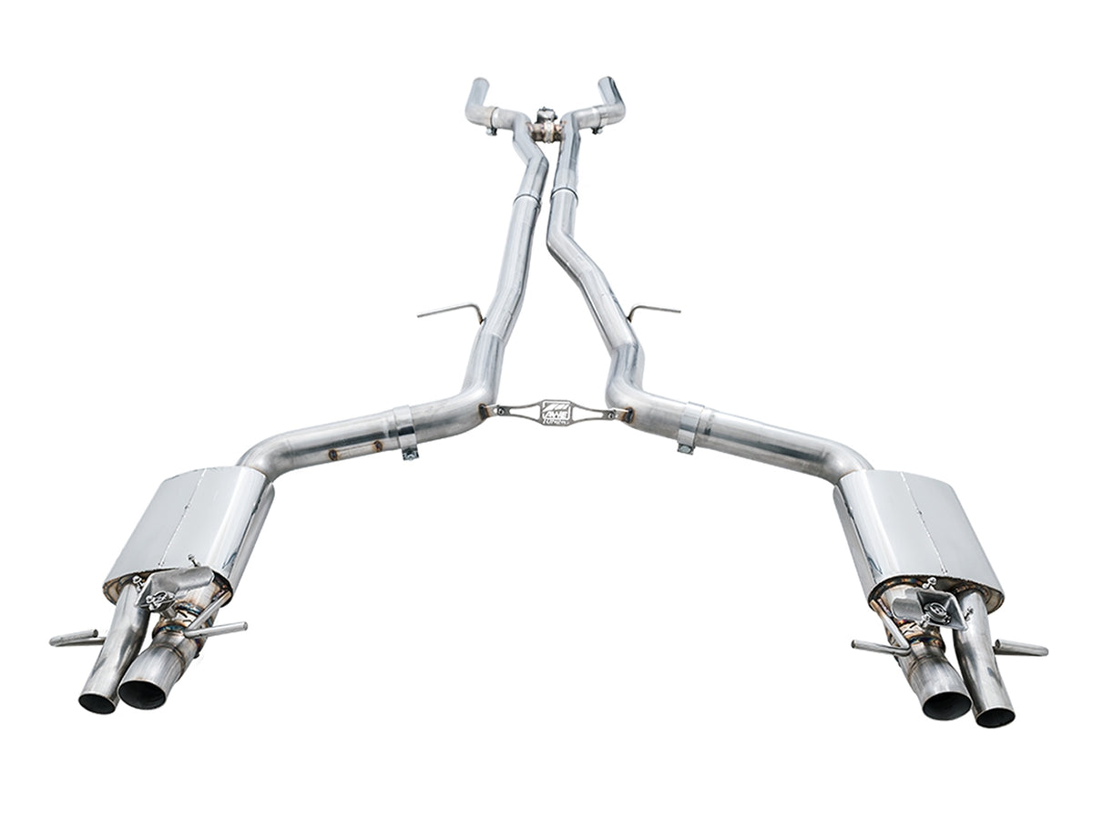 AWE Tuning 2019+ Mercedes-Benz C63 AMG Coupe (W205) SwitchPath Cat-Back Exhaust - No Tips - 3025-11005