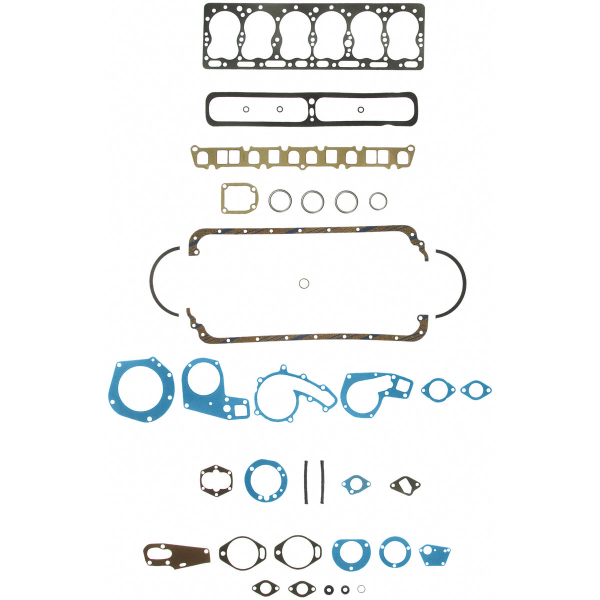 Fel-Pro FS 7191 S-1 Engine Gasket Set - FS7191S1 - front view