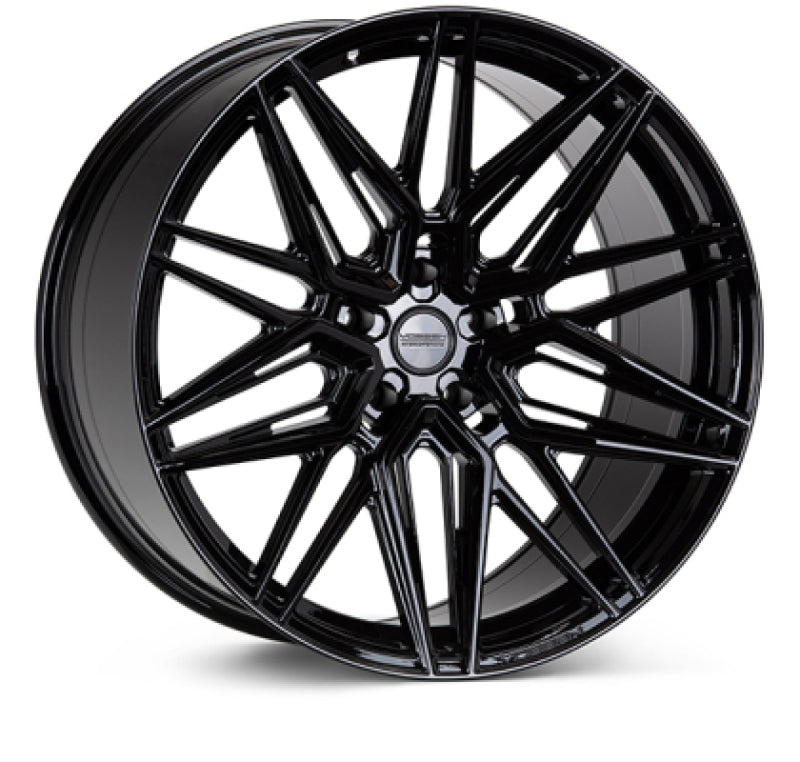 Vossen HF7 - 21x9.5 - ET38 - 5x128 - 75.1 - FLAT - GB - GLOSS BLACK - HF7-1A001