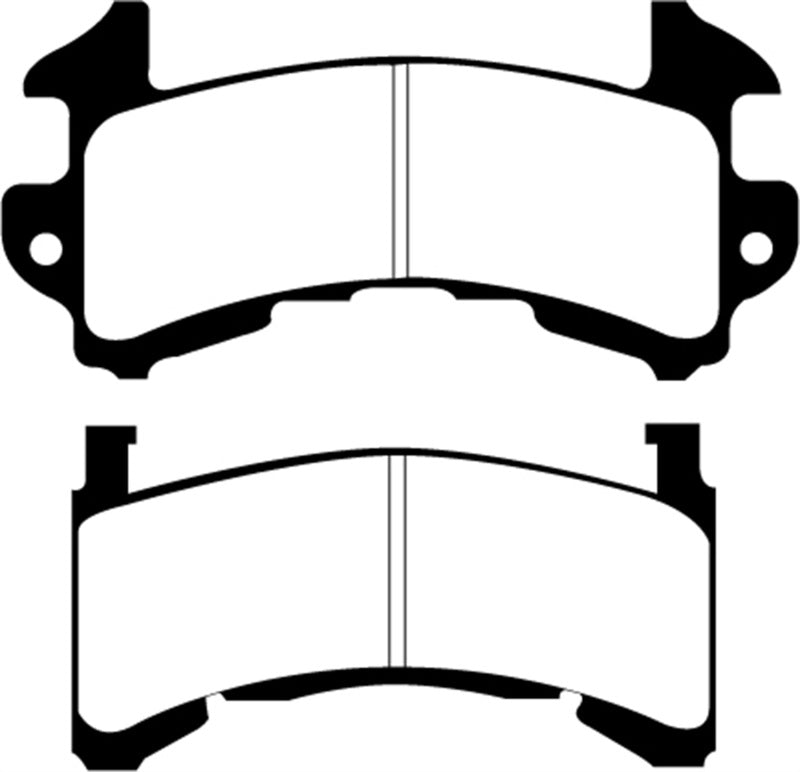 EBC 79-85 Buick Riviera (Fwd) 3.8 Turbo Yellowstuff Rear Brake Pads - DP41146R