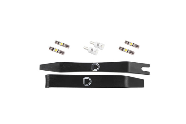 Diode Dynamics 14-18 Chevrolet Silverado Interior LED Kit Cool White Stage 1 - DD0547 by Diode Dynamics - front view
