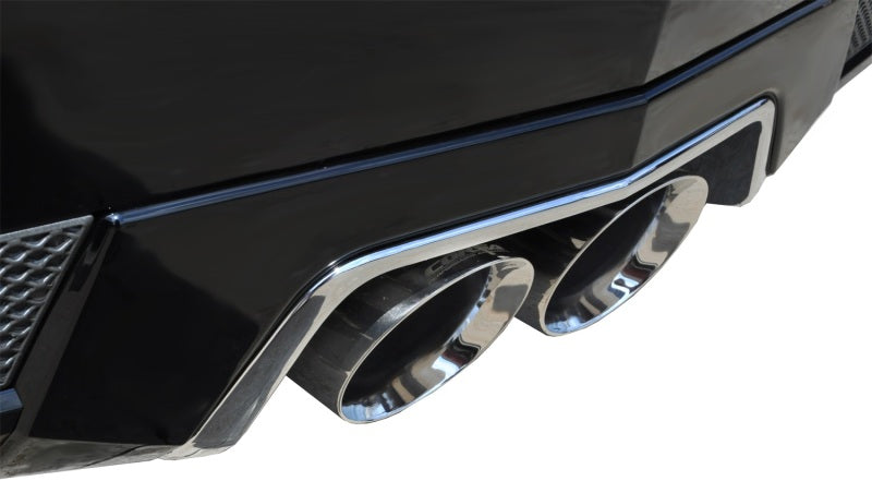 Corsa 11-13 Cadillac CTS Coupe V 6.2L V8 Polished Sport Axle-Back Exhaust - 14942