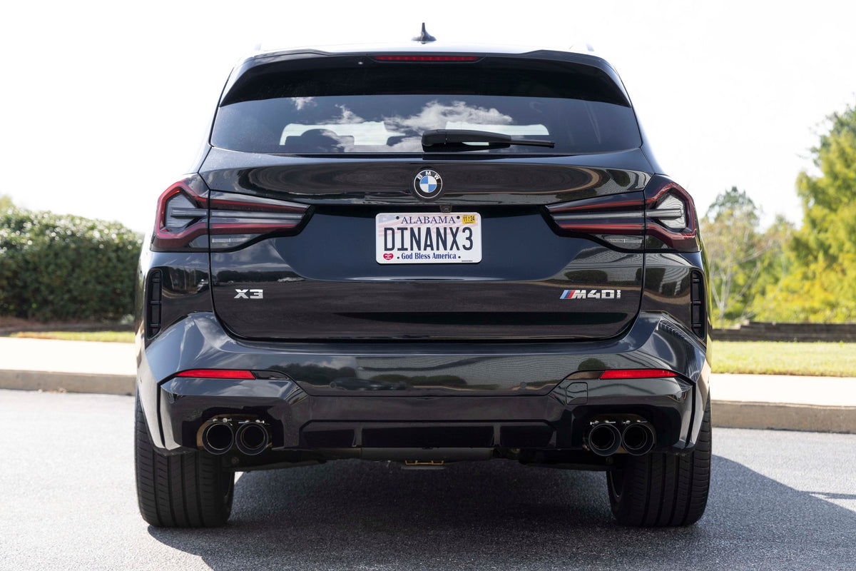 Dinan - Valved Cat-Back Exhaust - BMW X3 M40i / X4 M40i - D660-0099-BLK