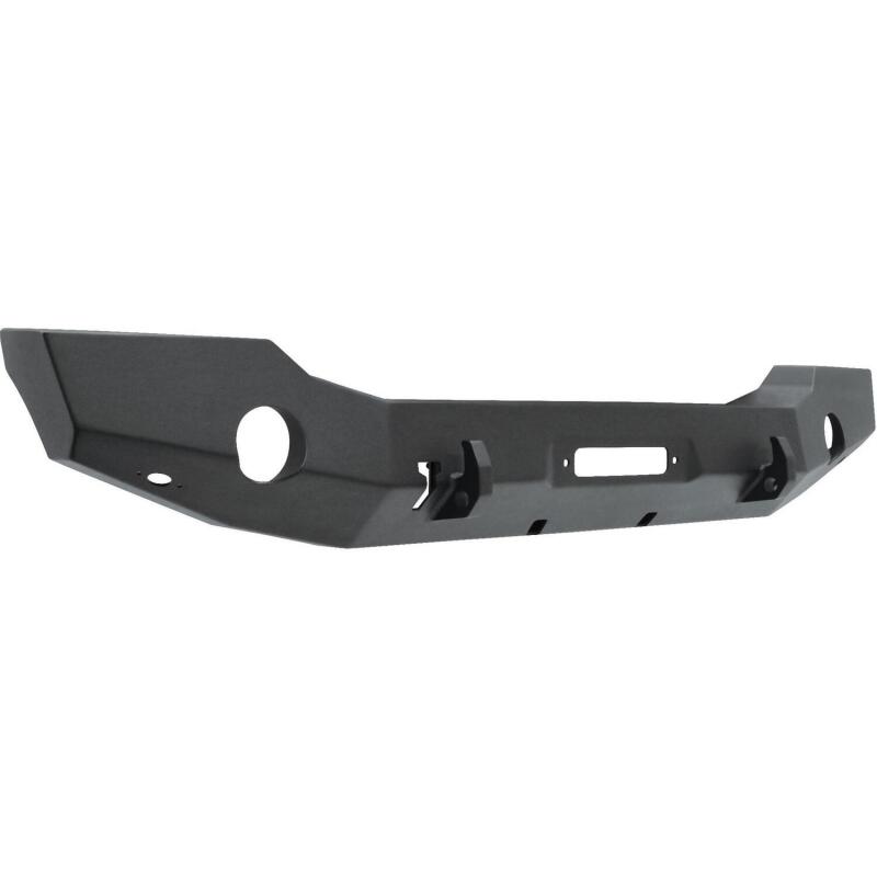 Westin 18-20 Jeep Wrangler JL WJ2 Full Width Front Bumper - Textured Black - 59-80105