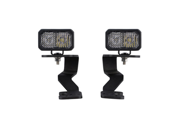 Diode Dynamics 2022 Toyota Tundra C2 Pro Stage Series Ditch Light Kit - White Combo - DD7391 for 2022-2025 Toyota Tundra - fr