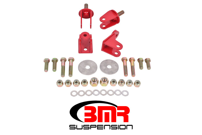 BMR 79-04 Fox Mustang Rear Coilover Conversion Kit w/o Control Arm Bracket - Red - CCK009R for 1979-2004 Ford Mustang