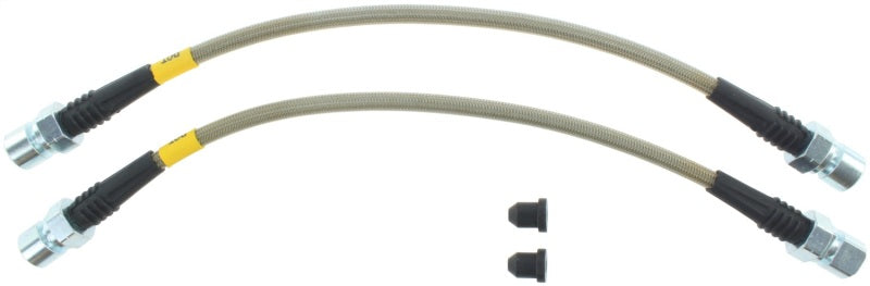 StopTech 89-98 Porsche 911 Stainless Steel Front Brake Lines - 950.37001