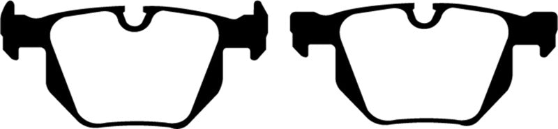 EBC 07-10 BMW X5 3.0 Yellowstuff Rear Brake Pads - DP41494R