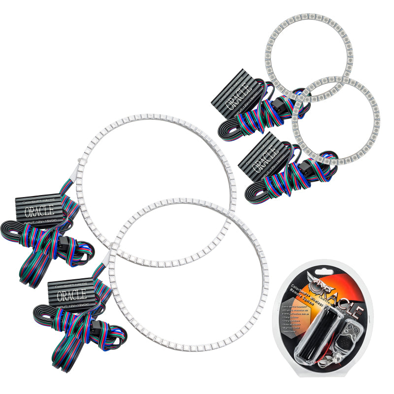 Oracle Harley Street Glide 06-15 LED Halo Kit - ColorSHIFT SEE WARRANTY - 2525-330