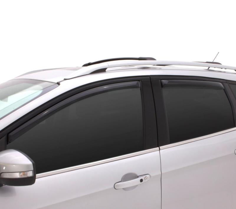 AVS 10-18 Toyota 4Runner Ventvisor In-Channel Front &amp; Rear Window Deflectors 4pc - Smoke - 194242