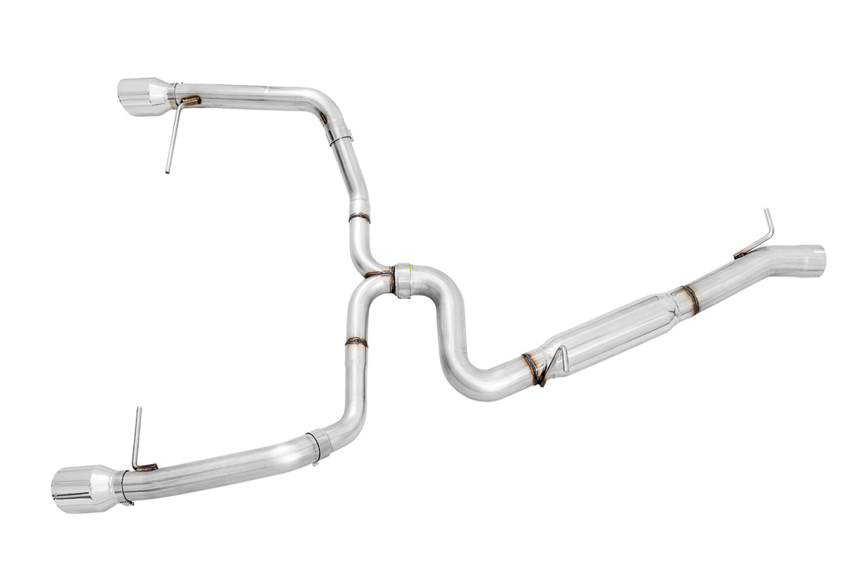 AWE Tuning VW MK7 Golf Alltrack/Sportwagen 4Motion Track Edition Exhaust - Polished Silver Tips - 3020-32044