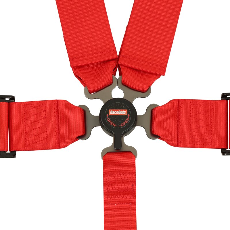 RaceQuip Red SFI CAMLOCK 5pt PD Lap Seat Belt - 741011RQP