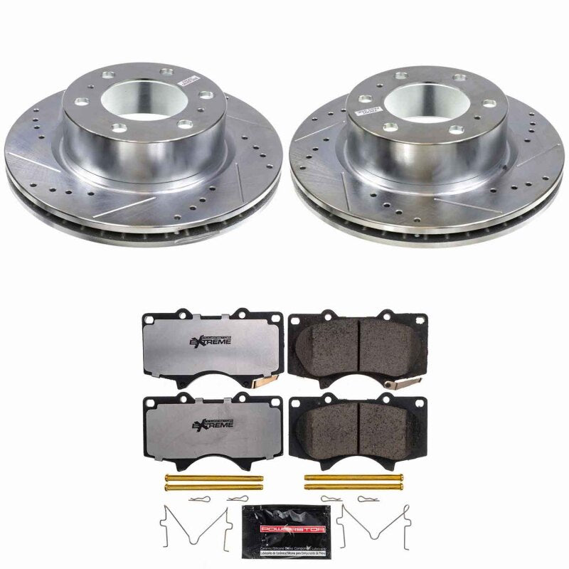 Power Stop 24-25 Toyota Tacoma Front Z36 Truck & Tow Brake Kit - K9299-36