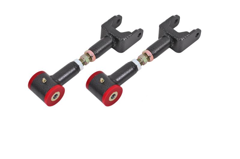 BMR 64-67 A-Body Upper Control Arms On-Car Adj. (Polyurethane) - Black Hammertone - UTCA043H for 1964-1967 Buick Skylark - fr