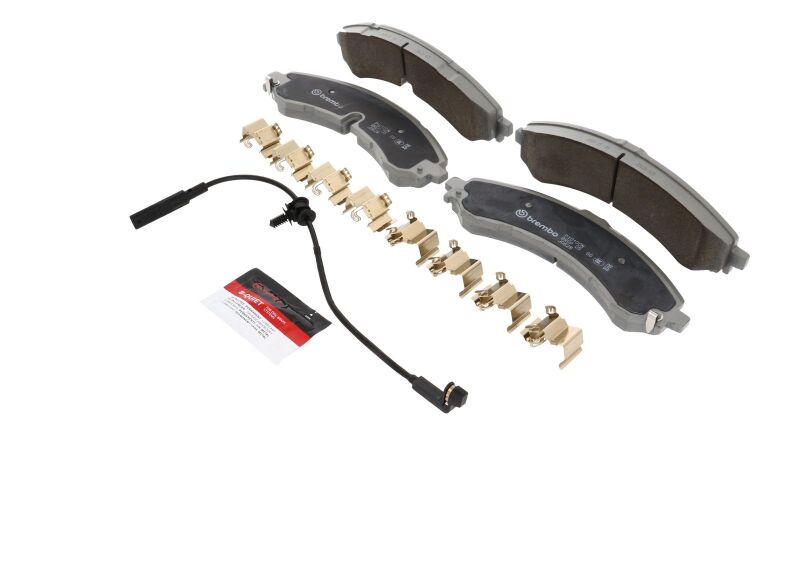Brembo OE 20-21 Chevy Silverado 2500 HD/3500 HD/GMC Sierra 2500 HD Ceramic Brake Pad - Front - P10100N