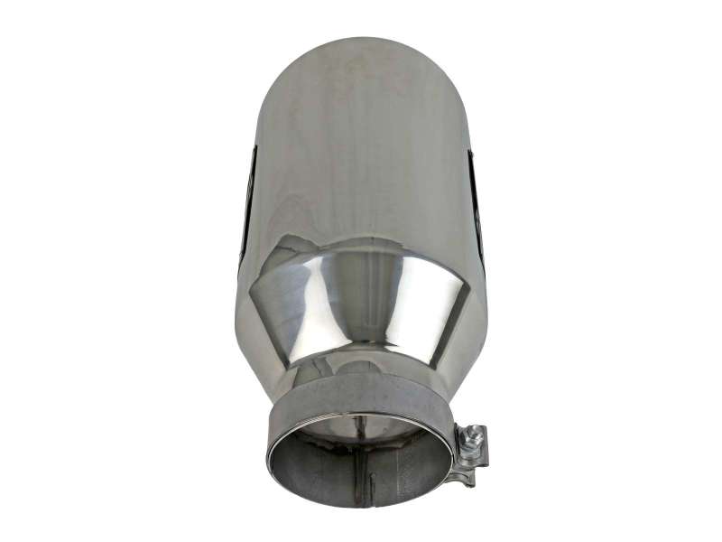 aFe Power Universal 5in Inlet 8in Outet MACH Force-XP Clamp-On Exhaust Tip - Polished - 49T50801-P15