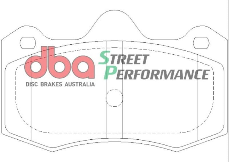 DBA 10-14 Lotus Evora SP Performance Front Brake Pads - DB1938SP
