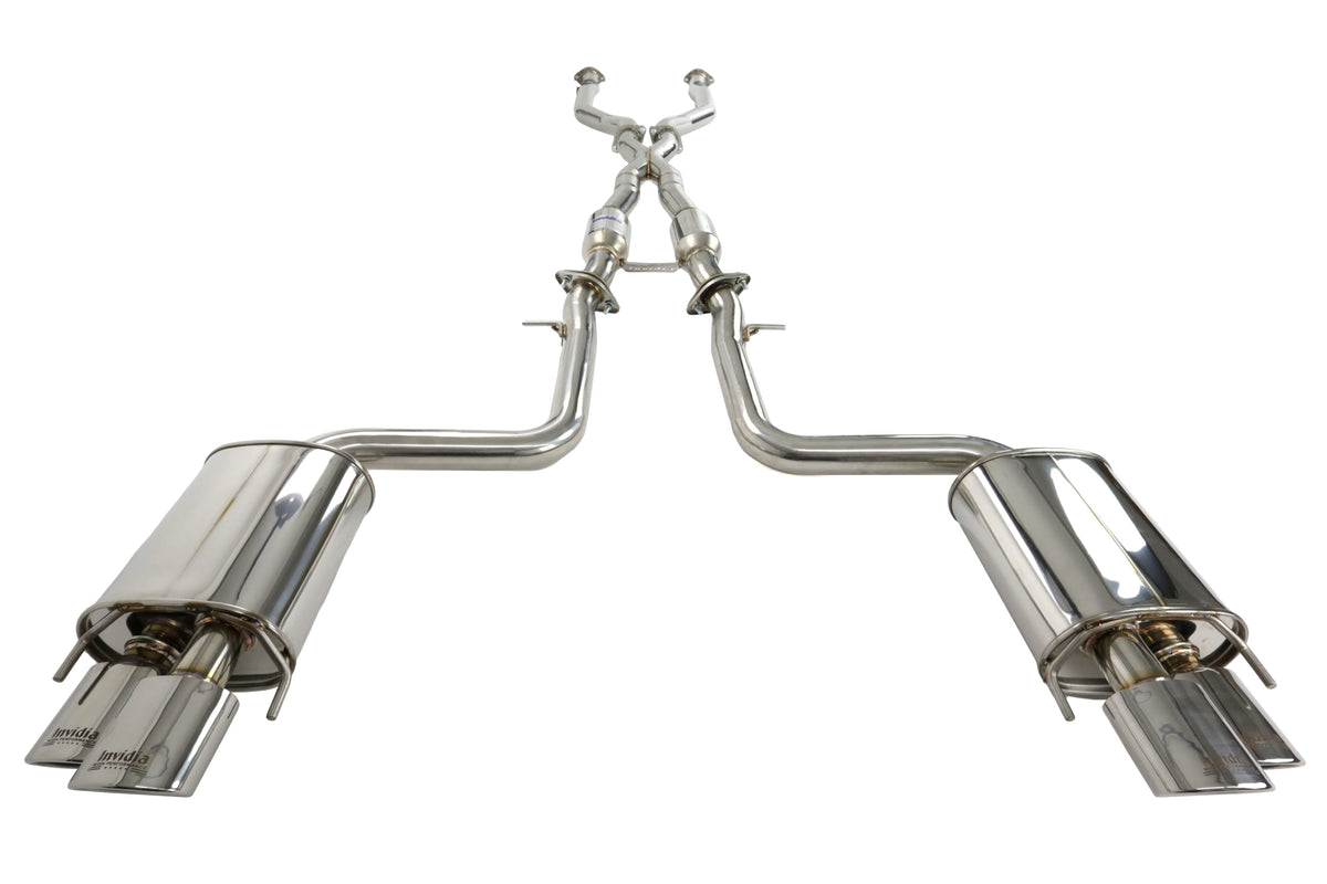 Invidia 14+ Lexus RCF Q300H w/ Rolled Stainless Steel Tips Cat-Back Exhaust