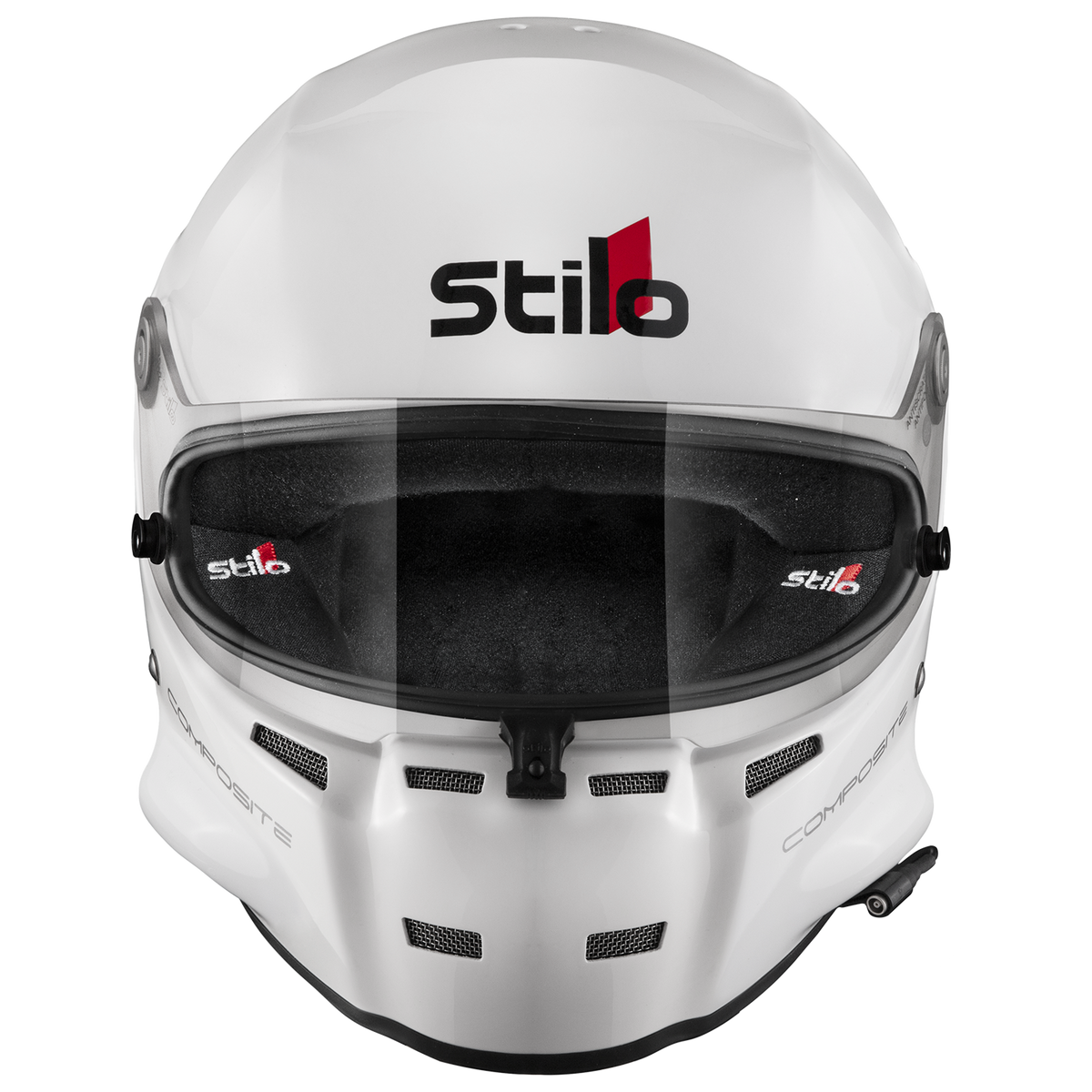 Stilo - SA2020 ST5 GT Composite Racing Helmet - White/Black