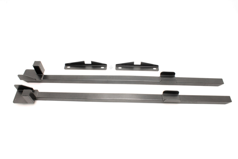 BMR 79-93 Fox Mustang Weld-On Boxed Subframe Connectors (Outside Frame Exhaust) - Black Hammertone - SFC010H for 1979-1993 Fo