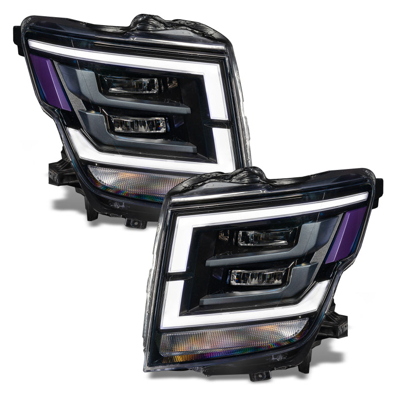 Oracle 21-22 Nissan Titan RGB+W Headlight DRL Upgrade - ColorSHIFT w/ Simple Controller SEE WARRANTY - 1463-504