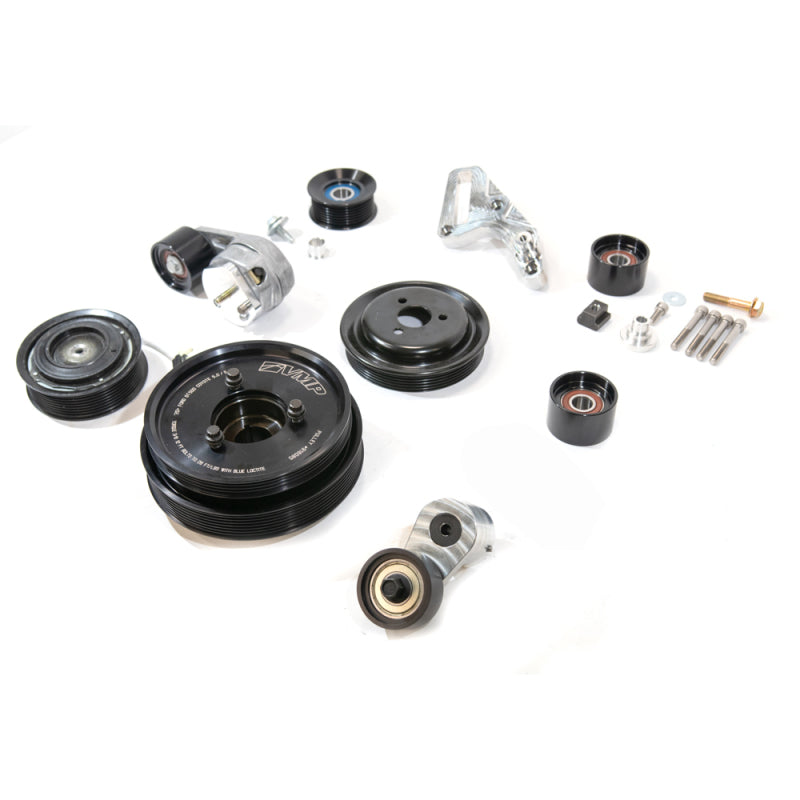 VMP Performance 18+ Supercharged w/ AC 8-Rib Full-FEAD Kit Odin - 10 Percent OD - VMP-SUP023