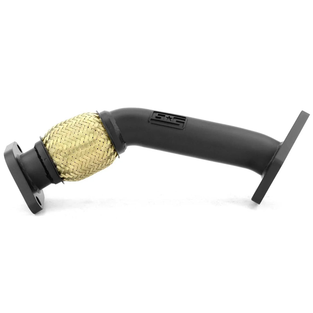 GrimmSpeed 04-21 Subaru STI EJ25 2 Bolt Up-Pipe - Black Ceramic Coated - GRM.1099.1.BLK