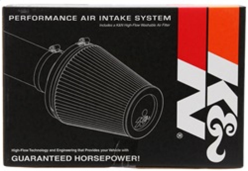 K&N 99-04 Jeep Grand Cherokee L6-4.0L High Flow Performance Kit - 77-1526KP for 1999-2004 Jeep Grand Cherokee - rear view