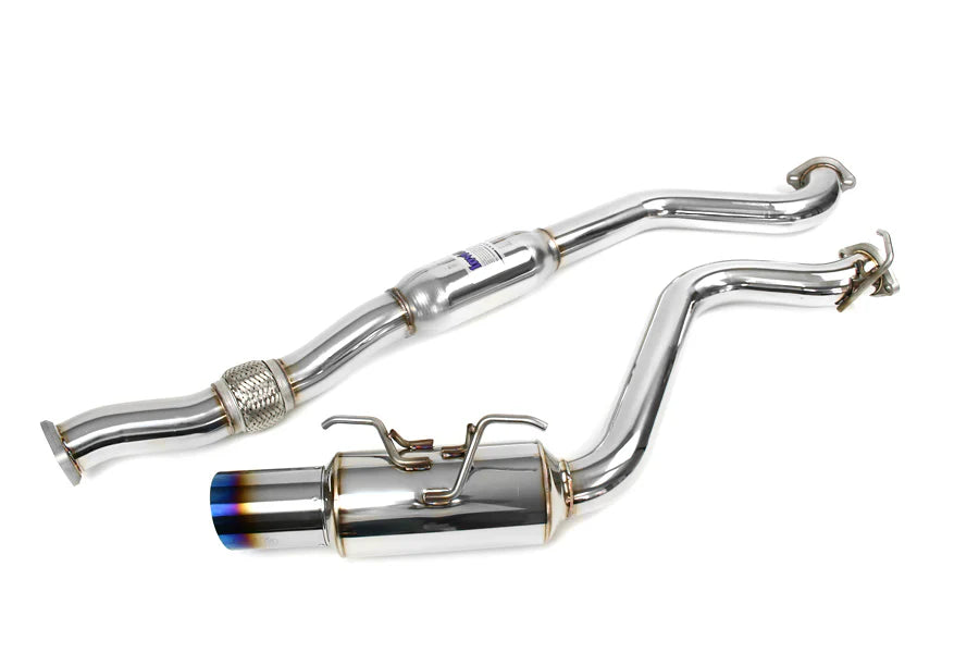 Invidia 08+ WRX Hatch 76mm N1 Titanium Tip Cat-back Exhaust