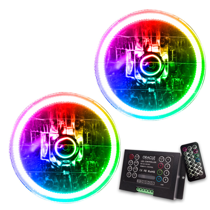 Oracle 97-06 Jeep Wrangler TJ SMD HL - ColorSHIFT w/ 2.0 Controller SEE WARRANTY - 7081-333