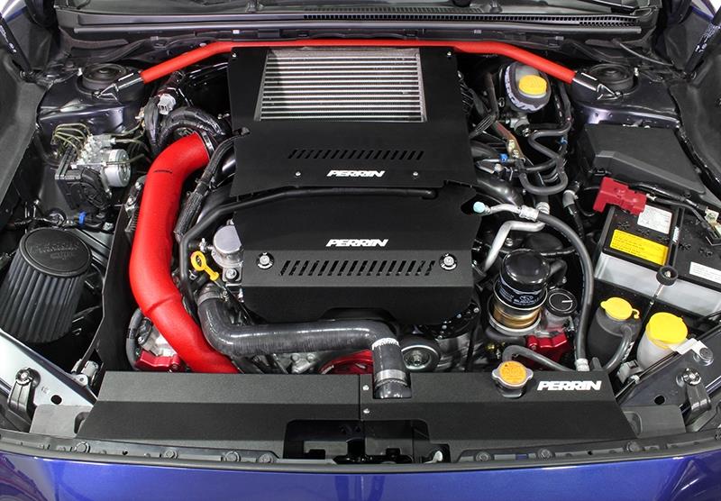 Perrin 2015+ Subaru WRX Charge Pipe - Red - PSP-ITR-200RD