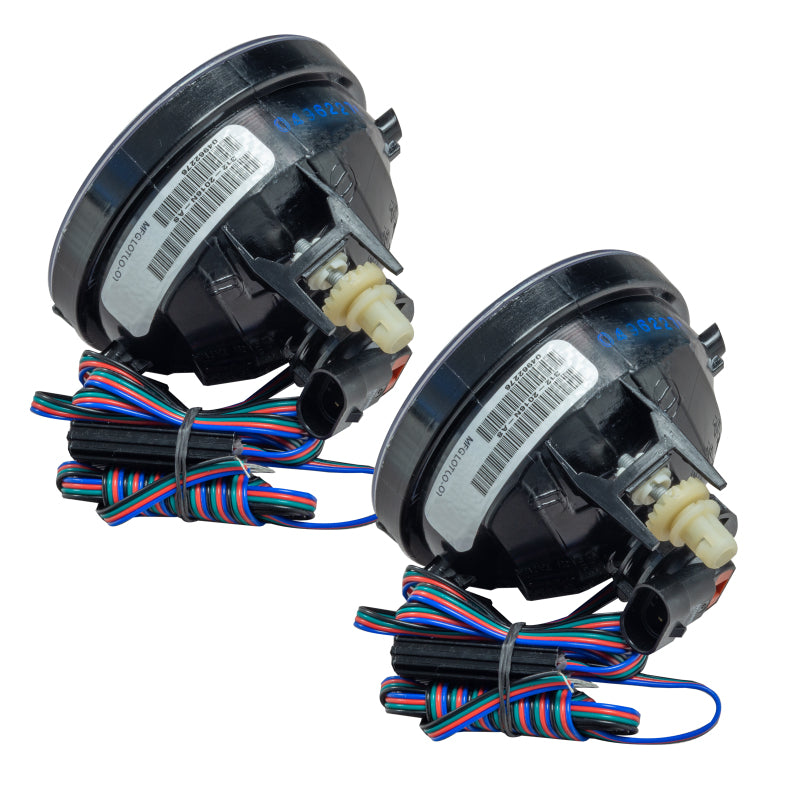 Oracle Lighting 07-13 Toyota Tundra Pre-Assembled LED Halo Fog Lights -Blue SEE WARRANTY - 7095-002