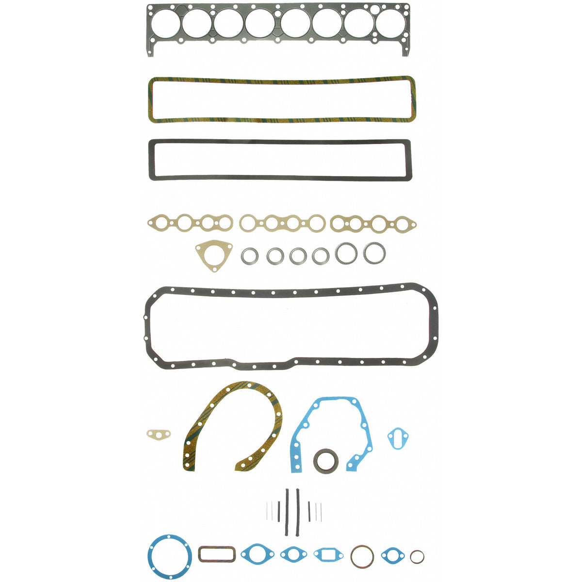Fel-Pro FS 7546 SH Engine Gasket Set - FS7546SH for 1950-1952 Buick Super - front view