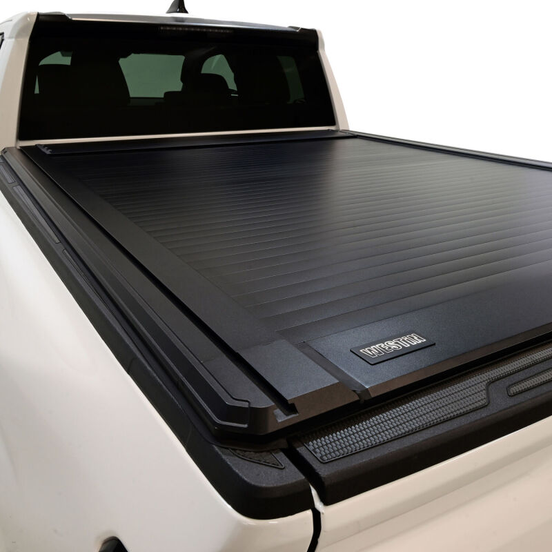 Westin Manual Retractable Tonneau Cover 24-26 Toyota Tacoma 6ft Bed Black - 19-62795