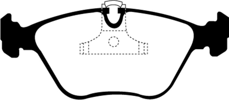 EBC 01-03 BMW 525i 2.5 (E39) Ultimax2 Front Brake Pads - UD725