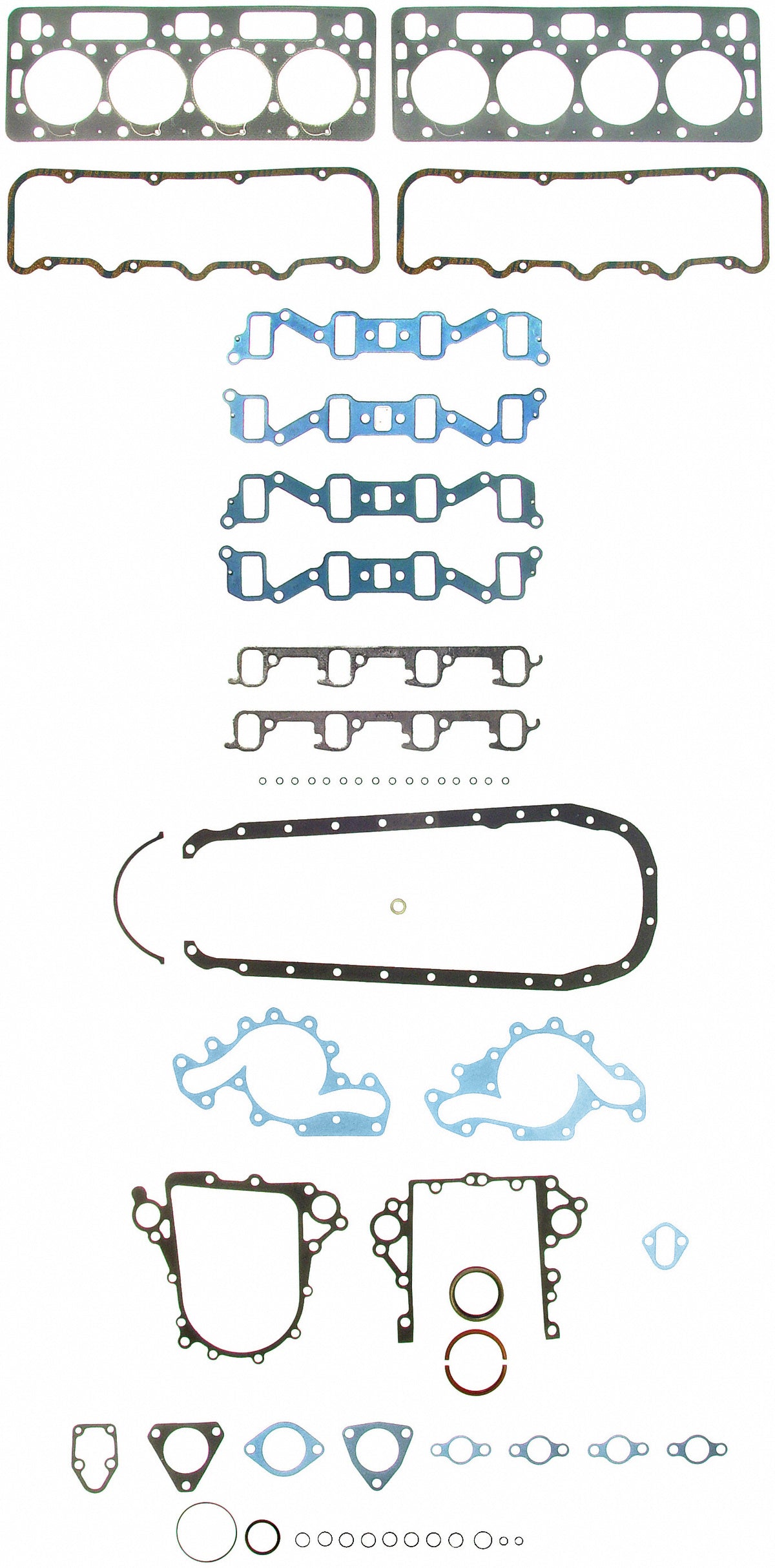 Fel-Pro Chevrolet C10 260-1619 Engine Gasket Set - 2601619 for 1982-1986 Chevrolet C10 - front view