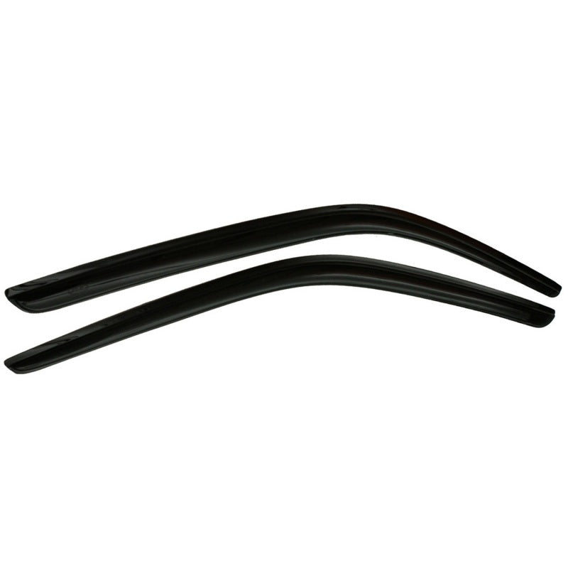 AVS 00-01 Dodge RAM 1500 (w/Towing Mirror) Ventvisor Outside Mount Window Deflectors 2pc - Smoke - 92847