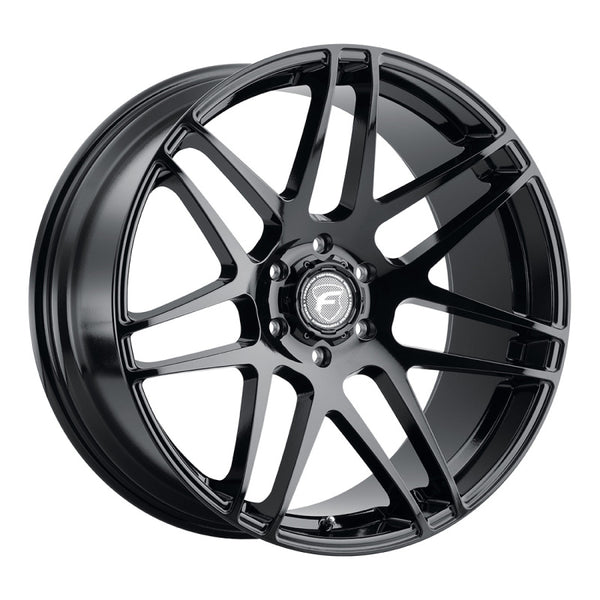 Forgestar X14 22x10 / 6x139.7 BP / ET30 / 6.7in BS Gloss Black Wheel - F25120084P30 by Forgestar - front view