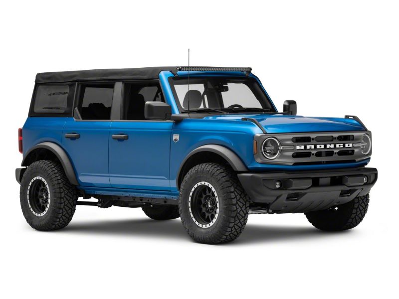 Raxiom 21-23 Ford Bronco Axial 40-In 240w White/Amber Combo LED Light Bar w/ WSHLD Mounting Brackets - FB13197