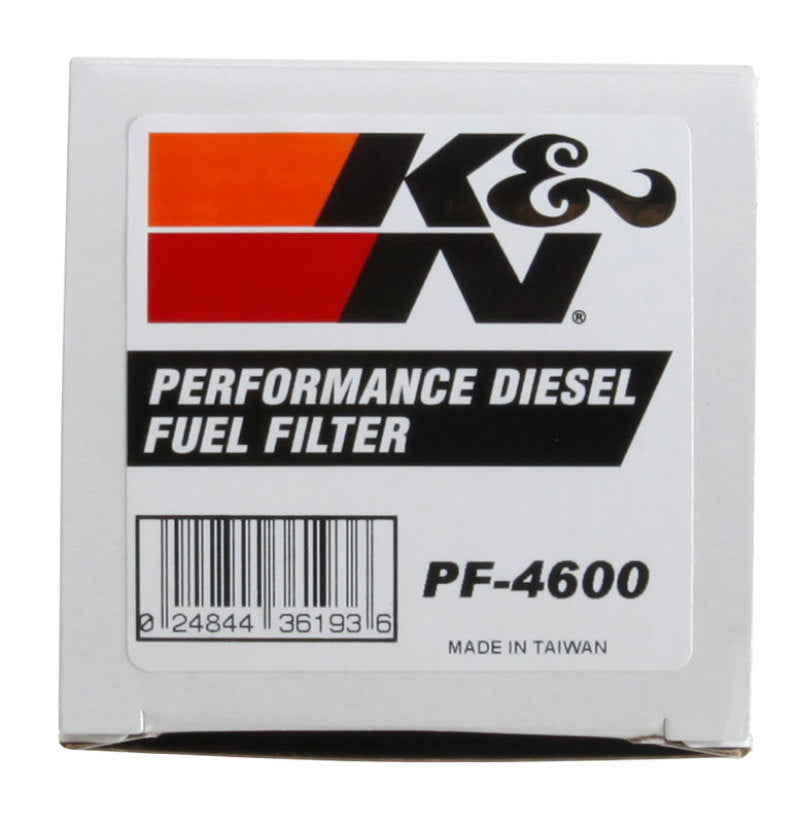 K&amp;N 2014-2015 Jeep Grand Cherokee 3.0L V6 Diesel In-Line 4500 Fuel Filter - PF-4600
