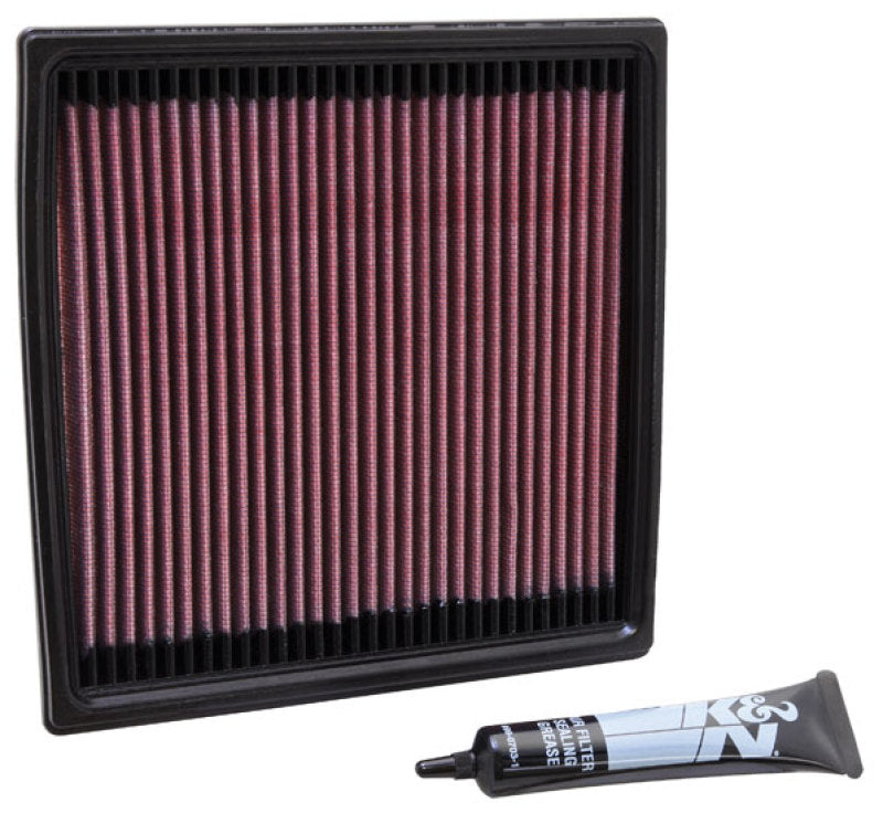 K&N 8.5in O/S Length x 8.375in O/S Width x .75in H Ducati Replacement Air Filter - DU-0900 for 1998-2001 Ducati Monster 600 -